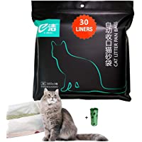 Moliwen Forro para Bandeja de Arena para Gatos con Bolsa con Cordón 1 Paquetes (30 Bolsas)- 91.5 × 45 cm-Adecuado para…